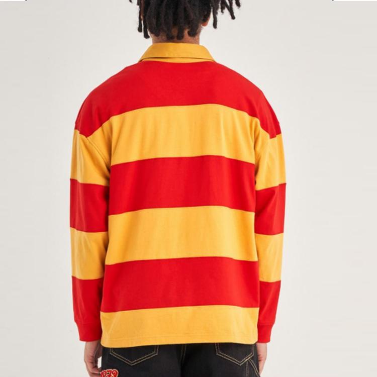 Levis Color Block Striped Print Polo Shirt Men Tops 35981-0020