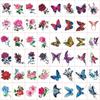 5/10/20/30/50 Pcs Waterproof Temporary Tattoo Stickers Flower Tattoo Stickers  Gifts