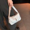 New High-quality One-shoulder Cross-body Armpit Bag Women's Versatile Large-capacity Soft Leather Small Square Bag Handbags