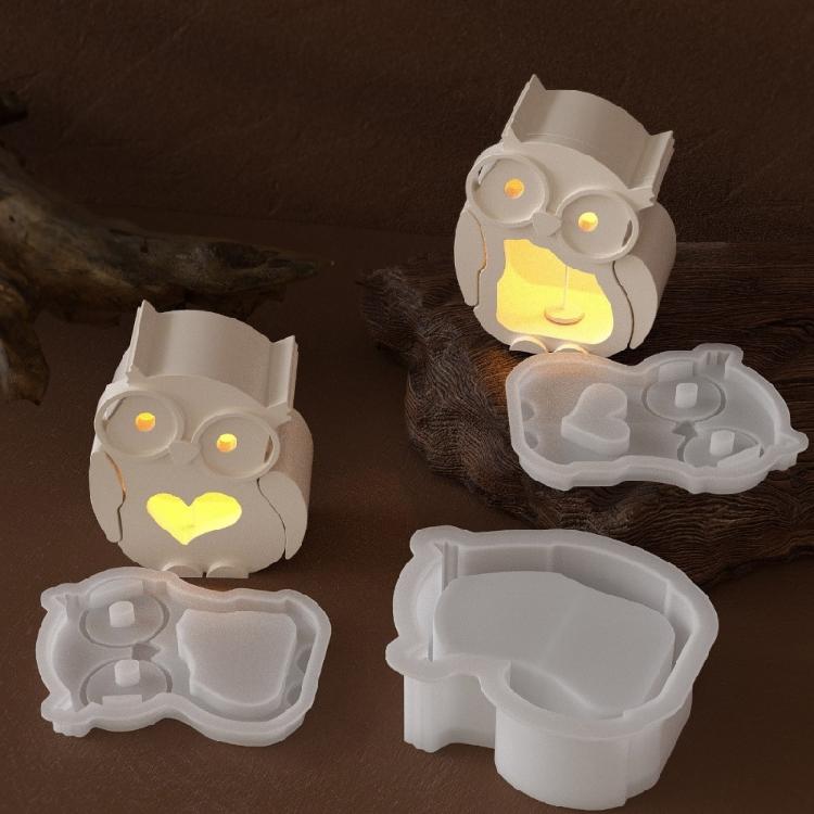 Silicone Mold for Desktop Decoration Hollow out Silhouettes Atmosphere Light Making Molds Jewelry Making Supplies