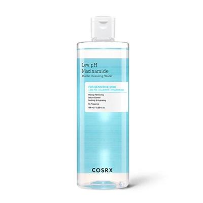 Žemo pH Niacinamido micelinis valomasis vanduo 400ml