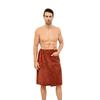 Men's Wearable Bath Towel Wrap - Absorbent Full Body Bathrobe for Home, Swimming, Plus Size