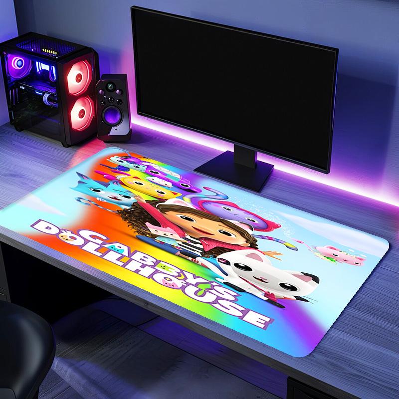 Gabby's Dollhouse2 Mouse Pad - Non-Slip Rubber Base, Smooth Surface for Work,Gaming,Office,And Home Use, Desk Mouse Pad