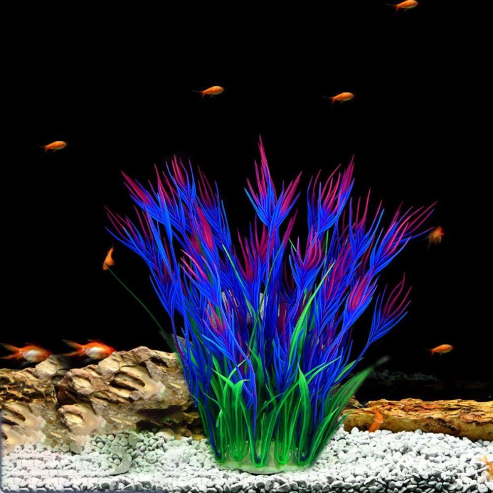 

Lifelike Artificial Aquatic Plants Underwater Grass Aquarium Plants Fish Tank Accessories