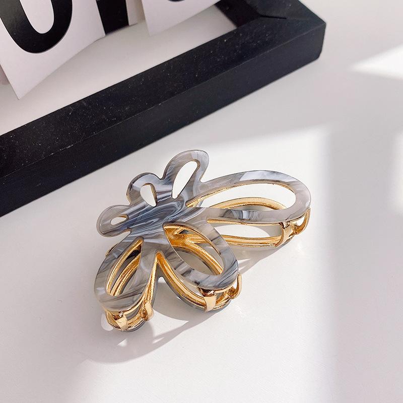 Luxurious Acetate Material Shark Clip Hair Accessories For Women