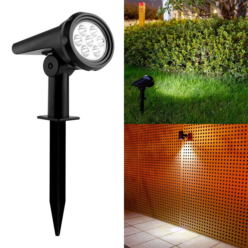 

Solar Spot Light Super Bright In-Ground Lawn Lamp Adjustable Brightness for Home Garden Yard Landscape Lighting