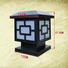 Solar Outdoor Post Cap and Guardrail Light for Courtyard and Construction Sites