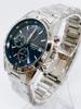 Seiko Selection Spirit SBTQ071 Men's Quartz Chronograph with Vertical Markers Blue Dial