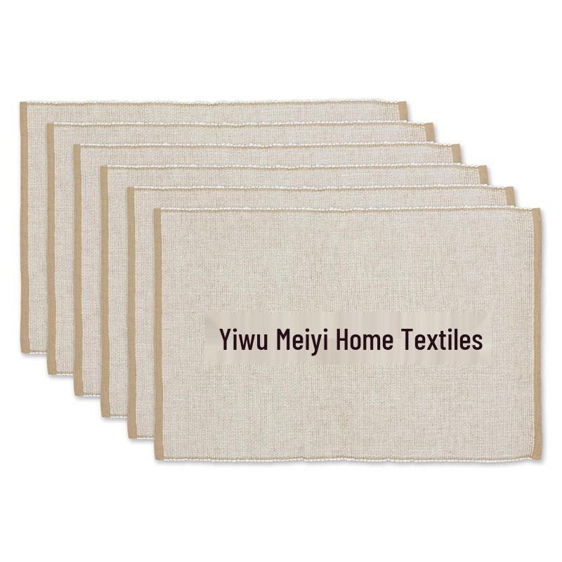 Christmas Table Mat Set - Printed Linen Placemats for Heat Protection, Perfect for Festive Dining Atmosphere Custom