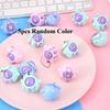 5/10pcs Cute Mini Rock Paper Scissors Game Keychains, Interesting Toys, Keychain, Wallet, Backpack Decor, Stress Relief, Party Favors,Random Colors