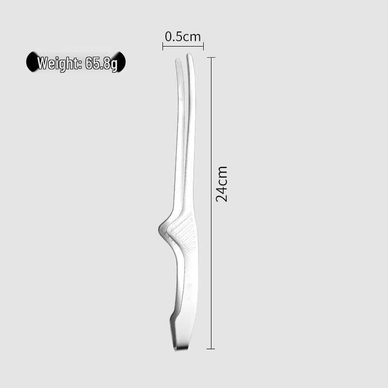 

Stainless Steel Pointed Food Tongs Set