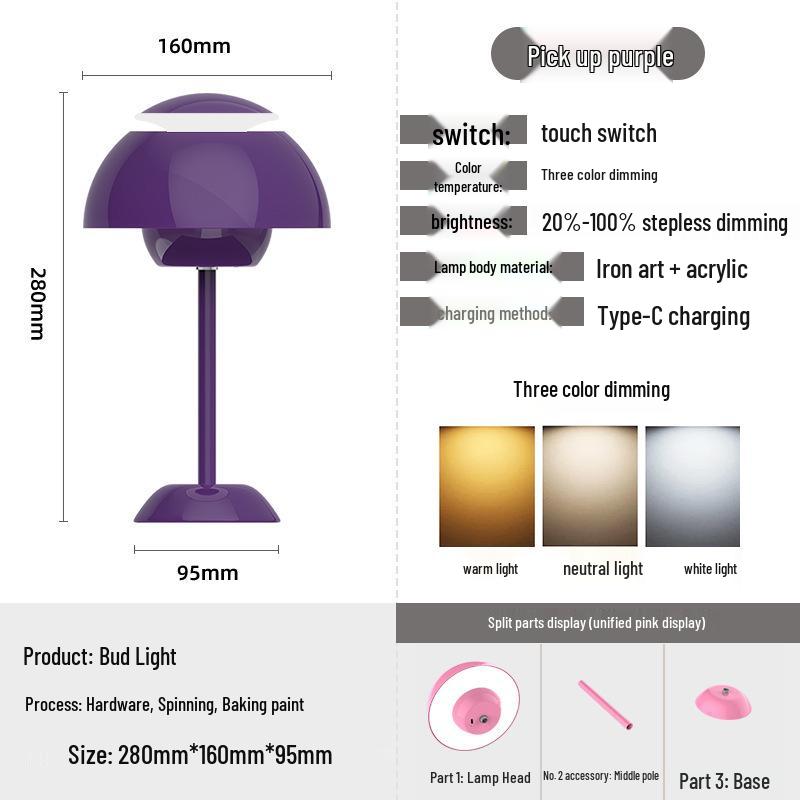 Stylish Small Table Lamp: Creative Design for Bedroom, Dining, and Bedside Ambiance