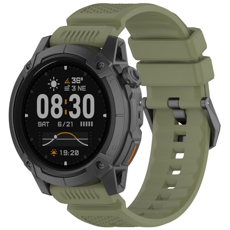 Silicone Strap for COROS NOMAD Smartwatch 24mm Width Bracelet Sport Watch Replacement Wristband for Coros Nomad Band Accessories