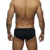 Men Swim Briefs Color Block Combination of Color Low Waist Tight Fit Sexy Swimwear Beach Wear Tanning Surfing