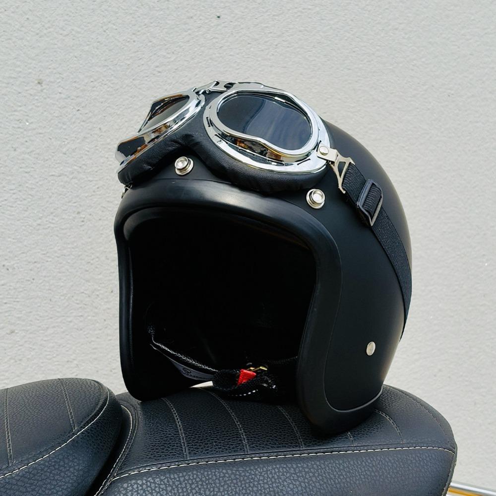 Helmet Half Helmet Retro Helmet Fiberglass Motorcycle Helmet