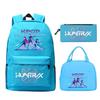 Animation Cartoon With Peripheral Printing Children'S Spine Backpack Set, Primary And Secondary School Student Leisure Schoolbag