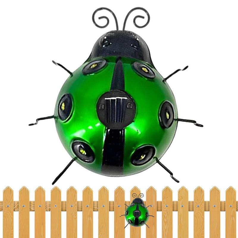 Solar LED Light for Courtyard Landscape Outdoor Ladybug Solar Lamp Garden Yard Patio Ornament Waterproof Anti Corrosion