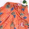 100x150cm 30D Printed Chiffon Ink Chinese Style Fabric Transparent for Sewing Skirt Gauze Scarf Clothing Fabric