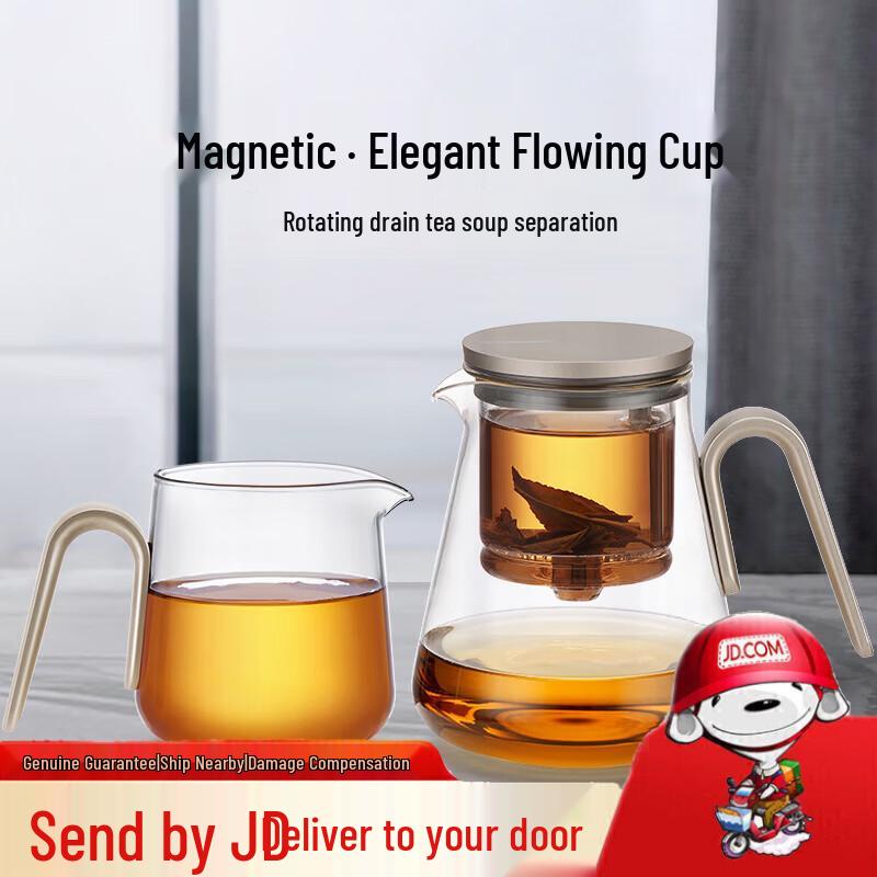 SAMADOYO All-in-One Glass Tea Infuser Pot