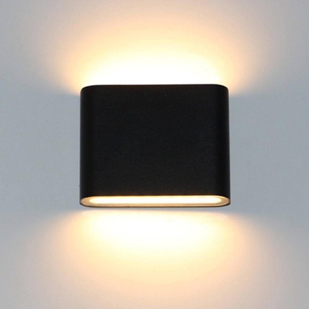 Outdoor Waterproof Minimalist Ultra-Thin Wall Light for Bedroom, Living Room, Corridor, Staircase, or Courtyard