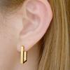 [1+1] Surgical Piercing Square Rings (Choose 1 of 3) (Single Side Sale)
