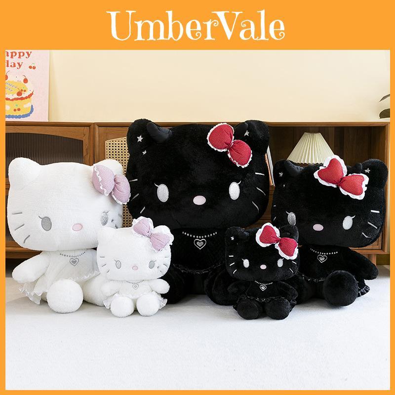 Adorable Peluche de Gato Kt Ángel Demonio Para Niñas Regalo Perfecto Almohada de Peluche