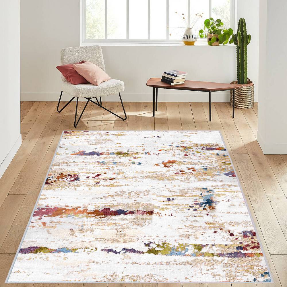 

Eliana Home Washable Printed Carpet LNA1498 50x80 бежевый