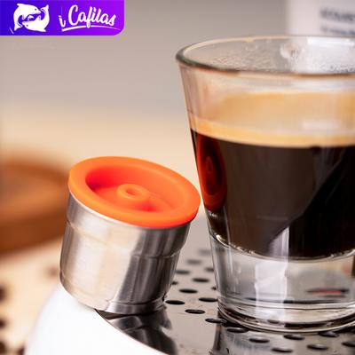 [YI01] Återanvändbar Kaffekapsel Påfyllningsbar Pod Kaffekopp Droppare Rostfritt Stål Crema-tillverkare för Illy Maskin Illy X7.1,Y3.2,Y5