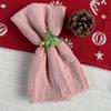 set of 10 Gauze Cotton Cloth Napkins 32x32cm Fabric Wedding Decor Everyday Use Dinner Tea Towel Table Village  Christmas Napkins