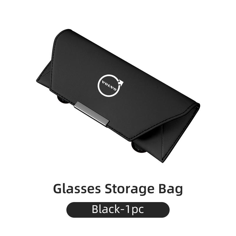 

Car Logo Glasses Case Sunglasses Storage Box For Volvo AWD C30 C70 S60 S80 S90 T6 V40 V50 V60 V70 V90 XC40 XC60 XC70 XC90