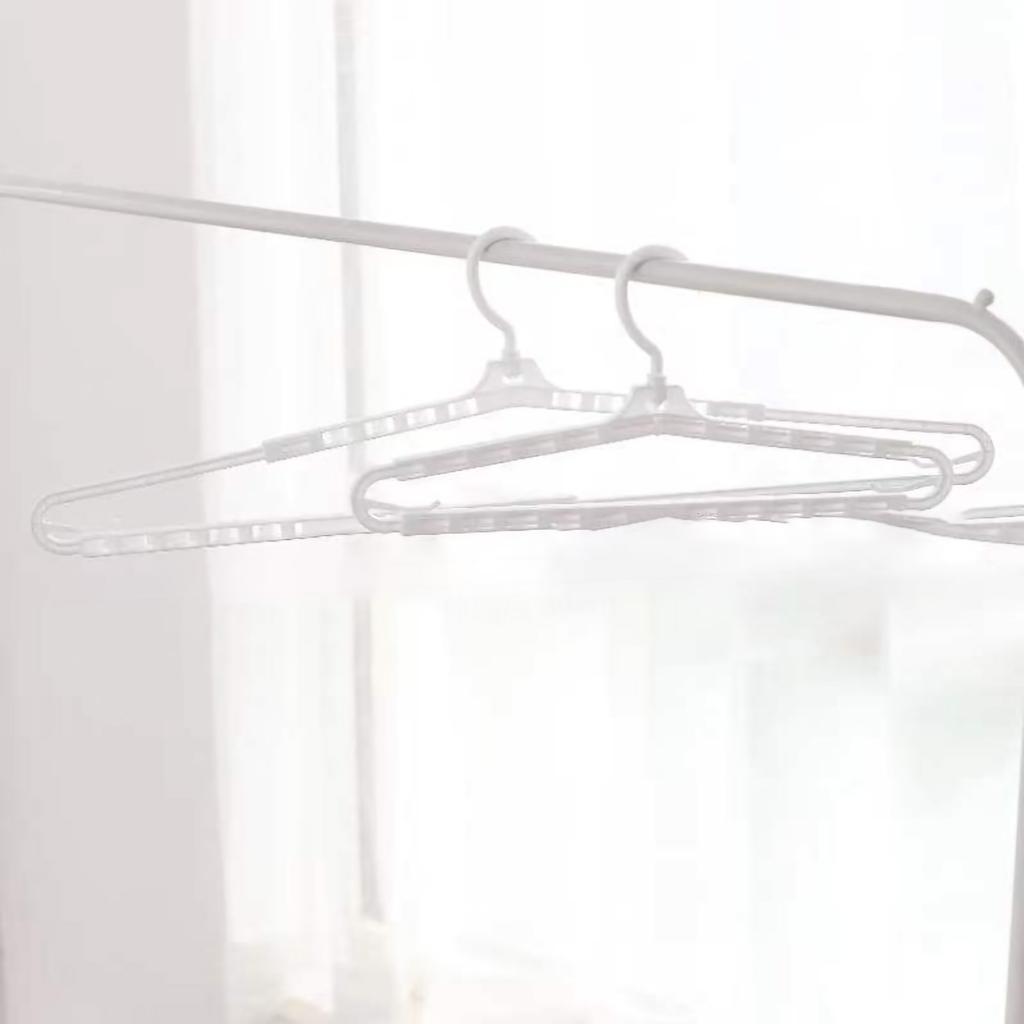 Adjustable Hangers Extra Large Retractable Shoulder Anti Slip Windproof Drying Hanger for Home
