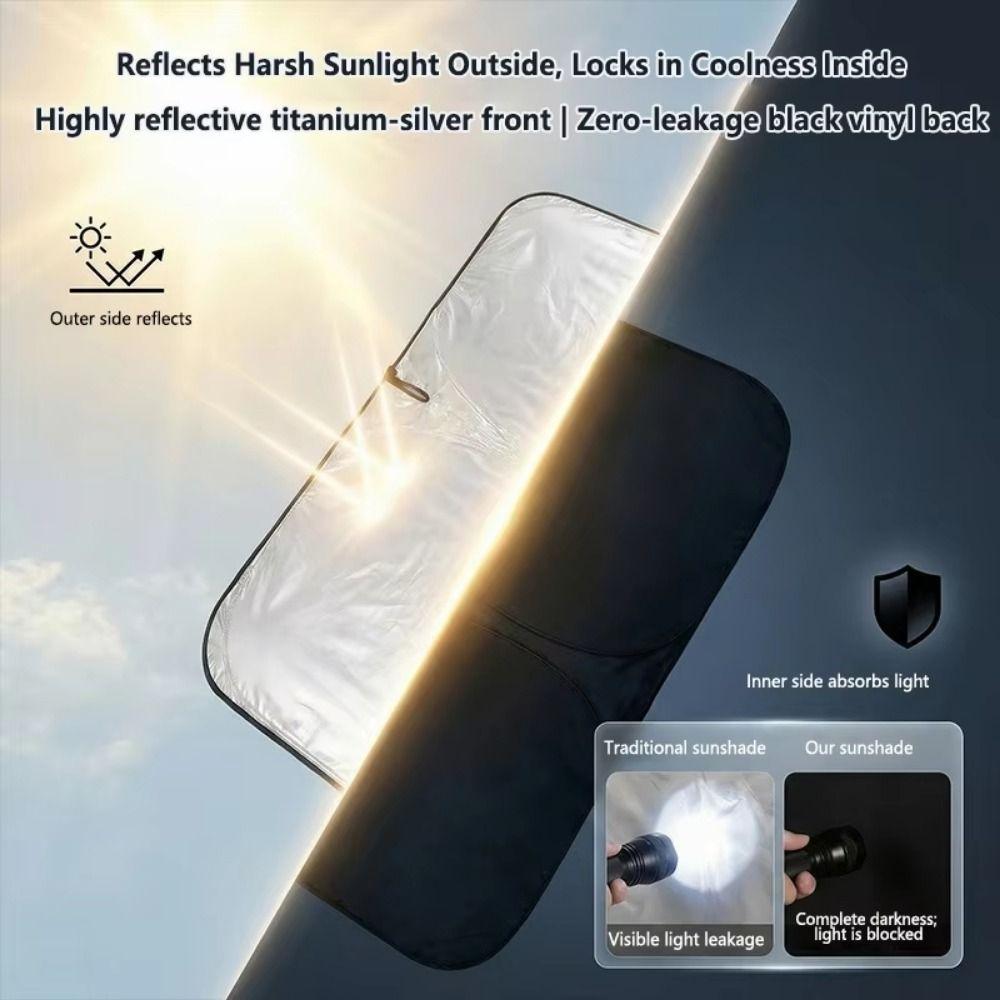 UV Protection Windshield Sunshade Reflective Car Front Window Auto Sun Visor  Windshield Protector