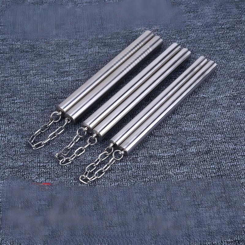 Brangdy Adult Stainless Steel Round Head Nunchaku