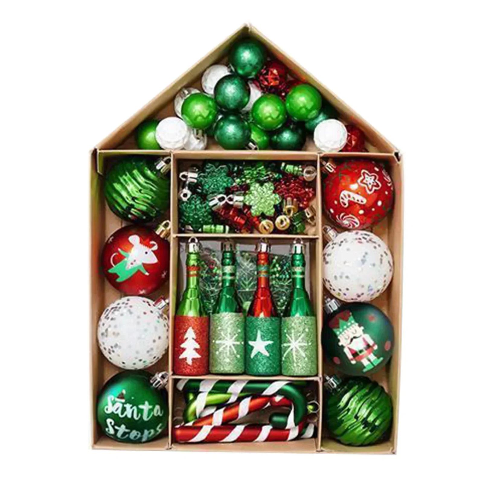 

Підвіски Ялинкові прикраси Ялинкові кулі Висока якість. 70 шт. Абсолютно нові ялинкові прикраси