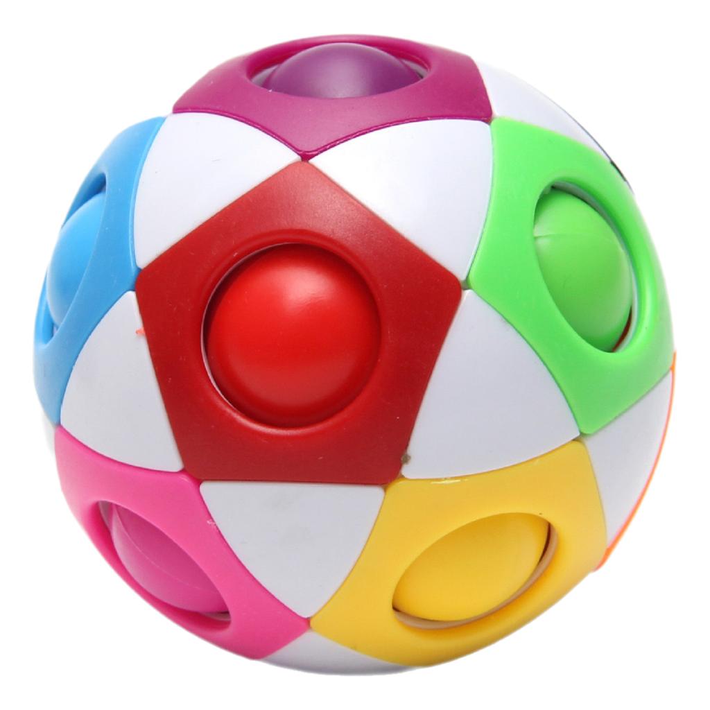 Ball Magic Rainbow Circle Spinner Puzzle Speed Cube Stress Relief Children Toys