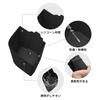 LUCKEASY Right Drive for DAIHATSU CANBUS LA850S LA860S 2022-2025 Center Console Lower Storage Inner Insert Hidden Tray Black