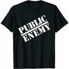 Oficjalna koszulka z dużym logo Public Enemy, Śmieszny T-shirt, Prezent, Rozmiar M - 3XL