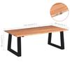 Coffee Table Solid Acacia Wood 110 x 60 x 40 cm