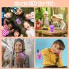2Pcs Walkie Talkies with 22 Channels 2 Way Radio Gifts 3 Kilometers Long Range Toys for 3-12 Year Old Girls Kids To Outside Adventures Hiking Camping