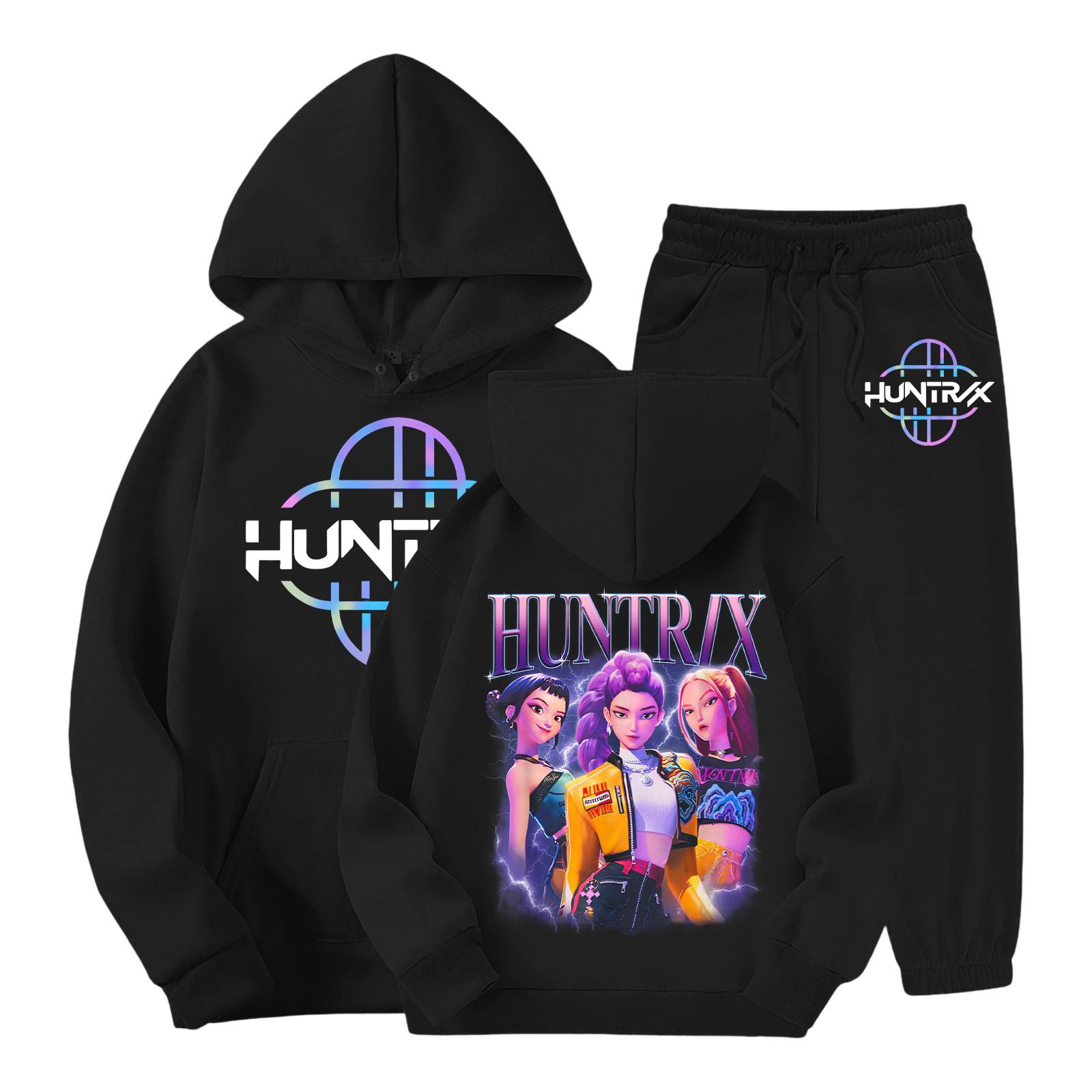 Hunters Costume Set Costume Kids Costume Hunters Outfit for Daily Wear Cosplay Events and Parties 160 чёрный