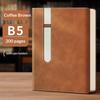 A5 B5 Notebook Pu Leather Notebook With Pen Holder Loop Thickened Suitable Journal For Work, Diary And Business