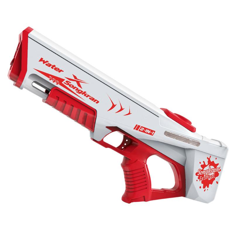 Fully Automatic Continuous Firing Water Gun Summer Electric Toy Gun Laser Cool Large Capacity Water Shooting Water Gun Toy