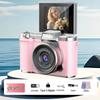Popular Dual-Camera Retro Digital Camera with HD Selfie and Portable Design for Students