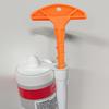 Orange Glass Glue Caps - Durable Plastic Sealing Caps for Standard Glue Bottles, Portable Decoration Tools