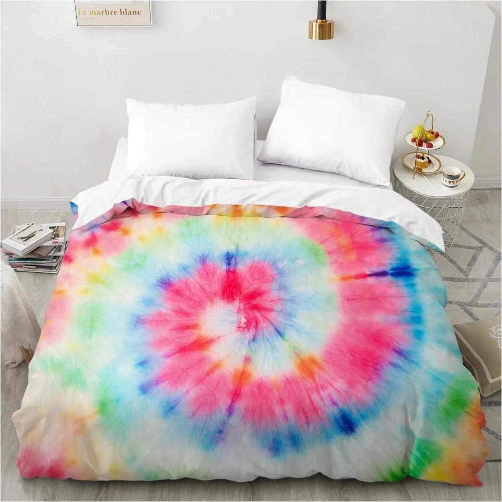 3D Mandala Duvet Cover Set Luxury Bedding Set Single/Double/Full/Queen/King Size for Home Decor Nordic Mandala Light Blue
