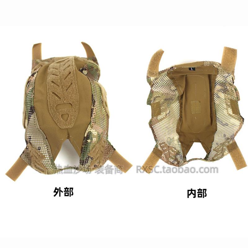 BEPAN Wendy Tactical Helmet For Outdoor Sports Professional Helmet Cover MC DE RG BK