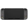 eXtremeRate Switch Compatible with and Switch OLED Clear Material Handheld Controller Housing with Full Set of Buttons and Console Case Not Joy-Con