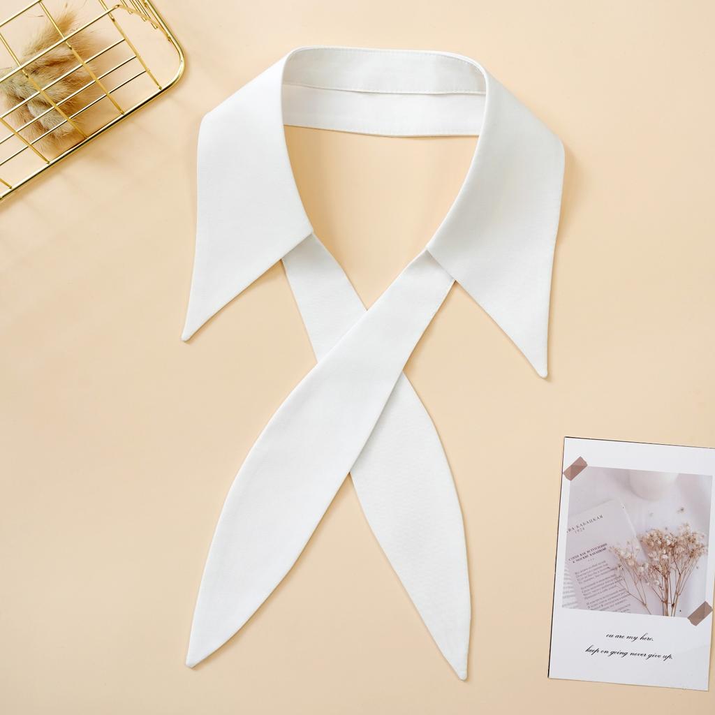 1 Piece Of Youth Fashion Version Large Pointed Collar Decorative Detachable Shirt Collar, Women'S Versatile Standalone Shirt Col