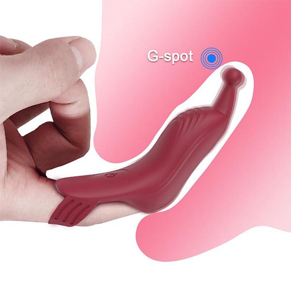 Finger G-Spot Vibrator Female Sex Toy For Women Clitoris Stimulator Couples Nipple Silicone Sex Toys for Adults