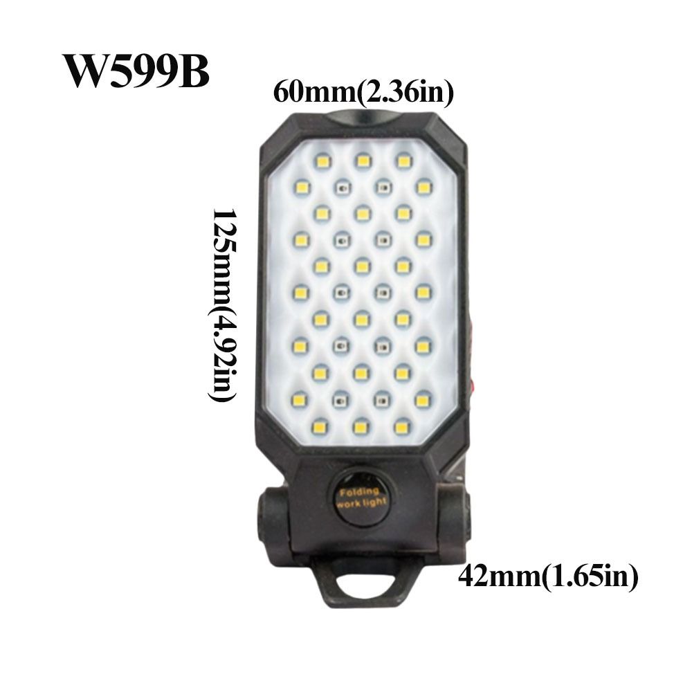Super Bright Portable LED Worklight Waterproof Design COB Work Light  Camping